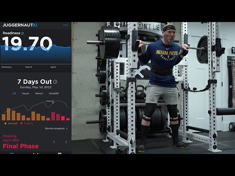 Juggernaut AI Meet Prep Week 13  - Peak Week 3 Almost Done!