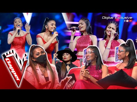 Naveesha & Hashani After The Performance - V Clapper | Exclusive | The Voice Sri Lanka