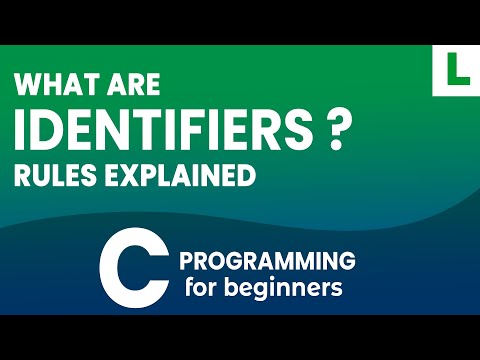 Cosa sono gli identificatori nel linguaggio di programmazione C? Spiegazione | Corso per principi...