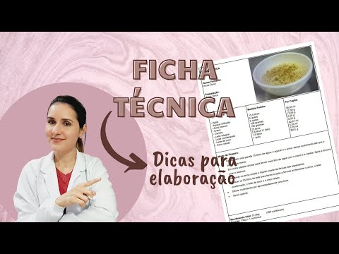 Technical Preparation Sheet - how to make one? Objectives, basic items and tips for preparation.