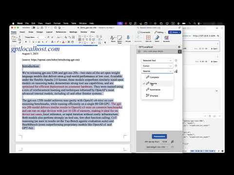 GPT-OSS-20B vs. Phi-4: Best Private AI for Word