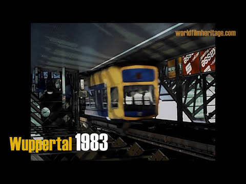 Wuppertal 1983 - Schwebebahn - Suspension Railway