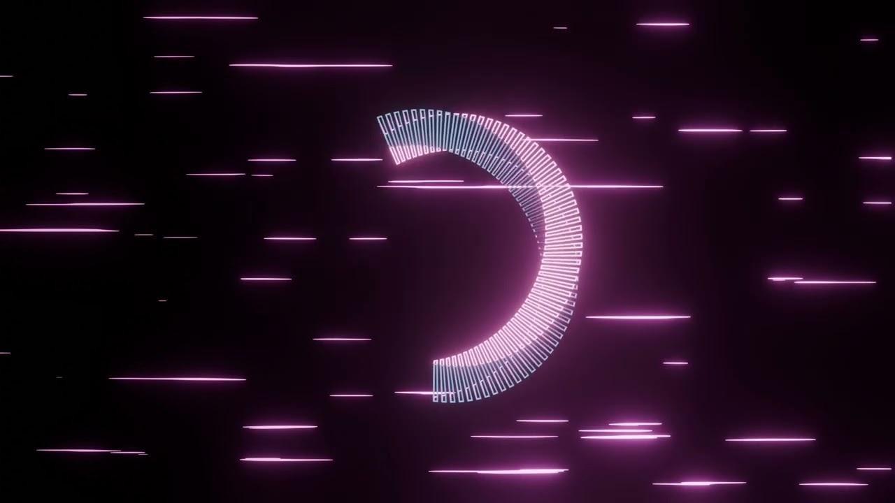Abstract Torus Animation 3D Model