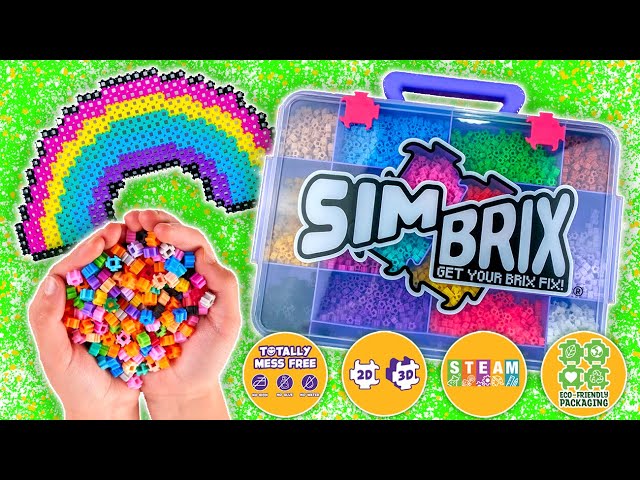 Vídeo relacionado con Opciones de personajes 07998 Simbrix Feature Pack Game On con más de 2500 Brix Actividad creativa STEAM Artes y manualidades Juguetes para niños y niñas a partir de 5 años, pequeño