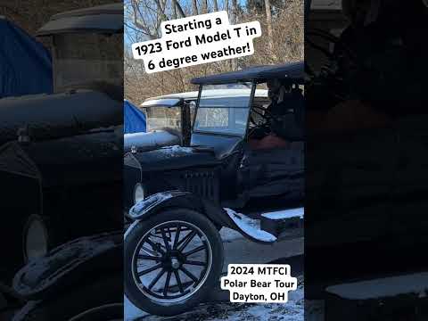 Thumbnail for 1923 Ford Model T cold start on a 6 degree morning in Ohio! #ford #car #vintagecars by Car, Ford Model T