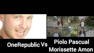 Something I Need - OneRepublic Vs Piolo Pascual Morissette Amon Music Video Comparison