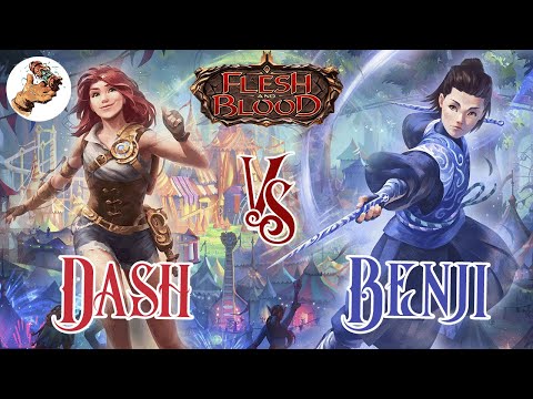 Dash vs Benji: Armory Match - Flesh and Blood TCG Blitz Gameplay