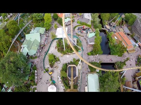 Valkyria front seat on-ride HD POV Liseberg