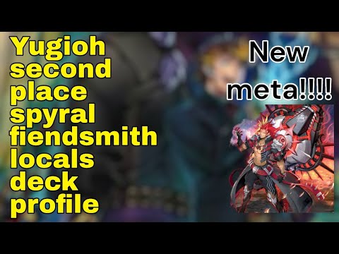 YUGIOH SECOND PLACE SPYRAL FIENDSMITH LOCALS DECK PROFILE #yugioh #yugiohtcg #yugiohmasterduel