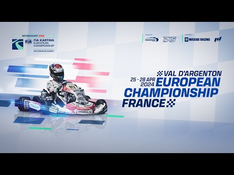 FIA Karting European Championship OK/Junior/Academy Round 2 Val D'Argenton / France (Sunday)