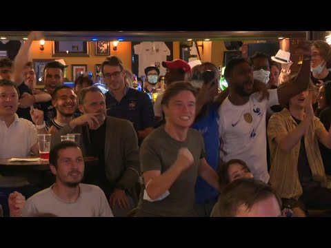 Euro 2020: France fans in Paris bar celebrate Griezmann equaliser | AFP