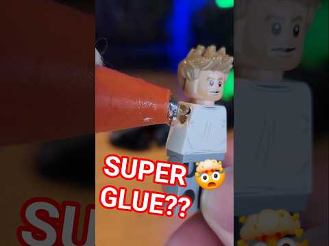 Using GLUE On LEGO?! Oh no... #lego