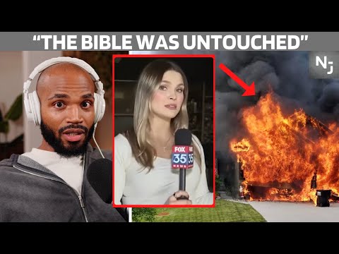 Reporter Gets Chills When She Sees the Bible Was Untouched