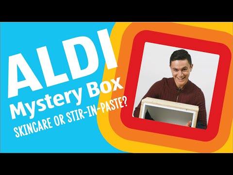 Skincare or Stir-in-paste? | ALDI Mystery Box