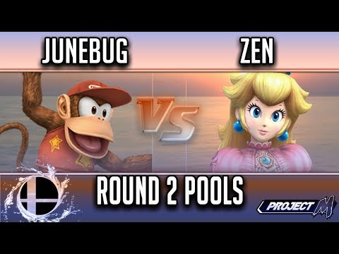 VGz | Junebug (Diddy) vs Zen (Peach) - Smash 'N' Splash 4 PM Round 2 Pools