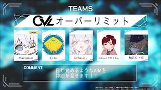 【VALORANT】MASTER PRIME CUP  1日目
