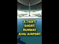 Air India Landing On Short Runway Of Juhu Airport Mumbai Shorts