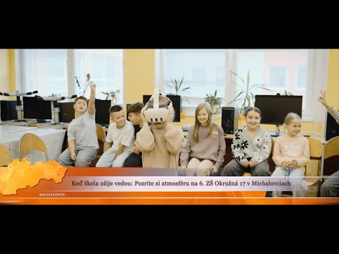 Vedecké stánky na ZŠ Okružná 17 v Michalovciach