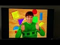 Opening Of Blues Clues Blue First Holiday DVD 2003