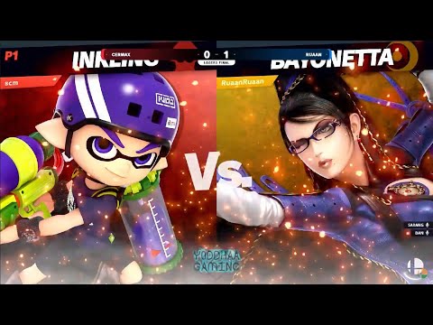 SirCerMax (Inkling) vs RuaanRuaan (Dedede/Bayonetta/K. Rool) - Pune Fighters Arena - Losers Finals