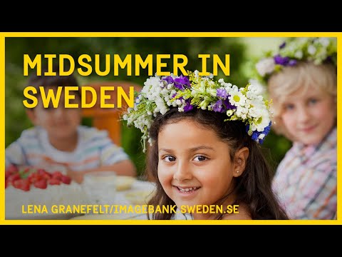 Midsummer in Sweden