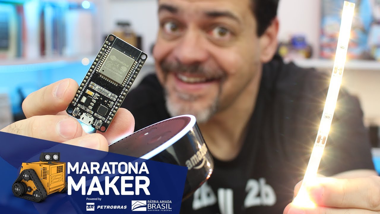Esp32 com Alexa - Integração com Comando de Voz #MaratonaMaker