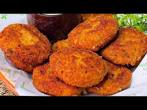 10 minutes chicken cutlets  | easy chicken cutlets iftar recipe