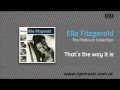 Ella Fitzgerald - That´s the way it is