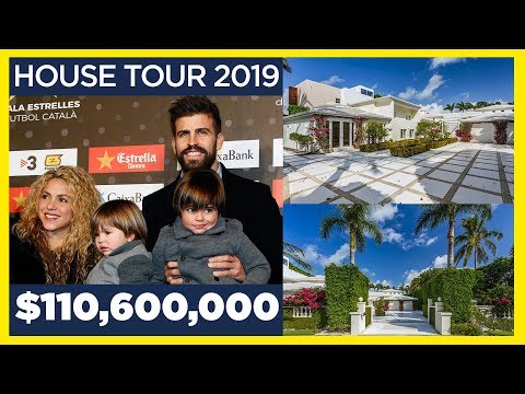 Shakira and Gerard Piqué ★ 2019 Miami Beach House Tour