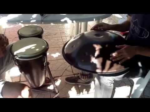 "2 de Septiembre". Spacedrum Evolution Deep Sky y Bongos TPL.