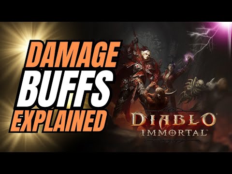 All Damage Buffs ARE NOT STACKING! These Does! Diablo Immortal