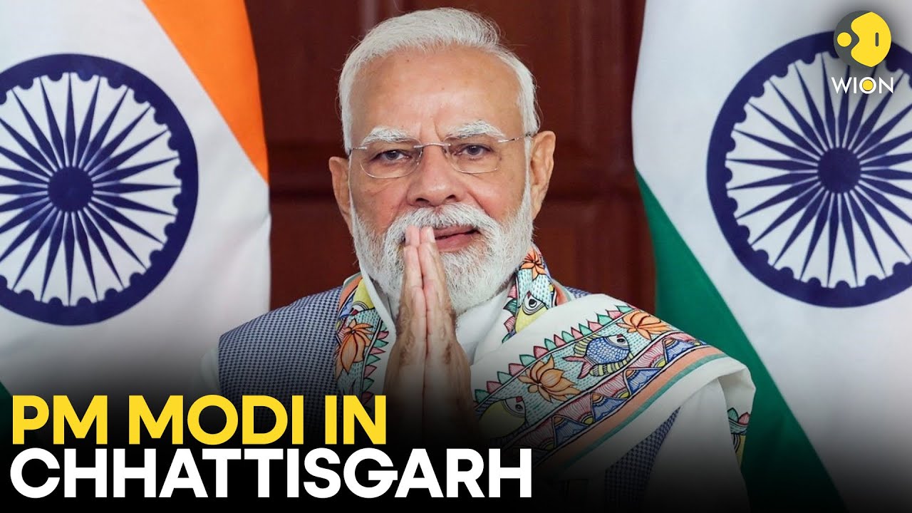 PM Modi LIVE: PM Modi Unveils Statue Of Shri Atal Bihari Vajpayee In Chhattisgarh | WION