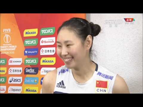 2018.10.20世錦賽 顏妮:能在這個集體,我感到特別自豪和驕傲
