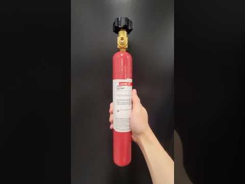 This is dangerous hydrogen gas and I'm gonna light it on fire