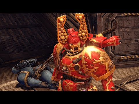 KHORNE BERZERKERS in battle! - SMA Mod | Chaos Invasion (1-21 waves), Warhammer 40000: Space Marine