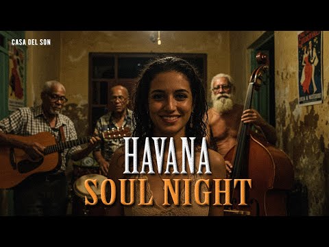 Cuban Nights 🌙  Old Havana Café Ambience with Latin Music