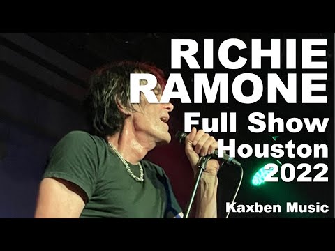 Richie Ramone (Ramones) Live 2022 [Show] Houston TX HD