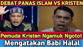 Download lagu GEGER‼️PEMUDA KRISTEN NGAMUK NGOTOT BABI HALAL, ENDINGNYA BIKIN MALU mp3