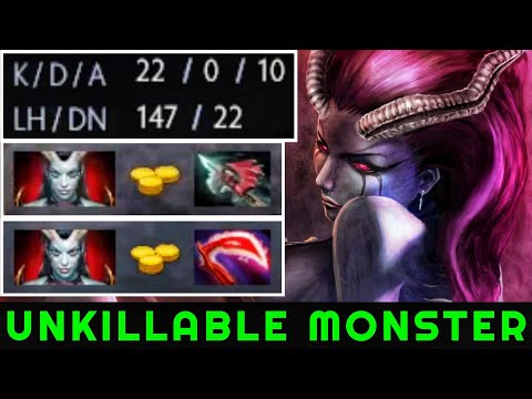 Armel [Queen of Pain] Unkillable Monster Deso Build WTF Plays 7.22 Dota 2