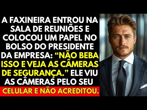 "Don't drink that and check the security cameras." He saw the footage on his cell phone and could...