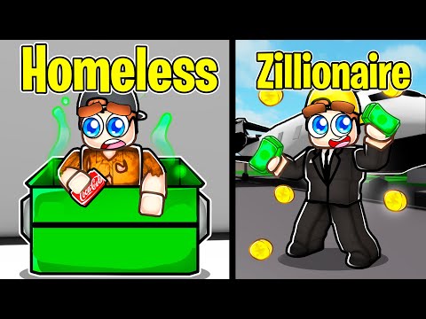 HOMELESS To ZILLIONAIRE.. (Brookhaven RP)