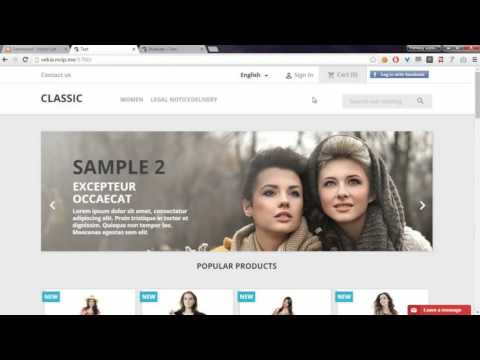 PrestaShop 1.7 - Facebook Login Module
