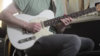 Video thumbnail for A Beautiful Guitar || Seth Baccus Shoreline T - Olympic White by John Nathan Cordy