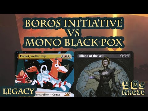Boros Initiative vs Mono Black Pox [MTG Legacy]