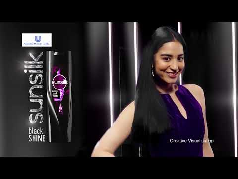 Sunsilk Stunning Black Shine Shampoo | With Vitamin C & E