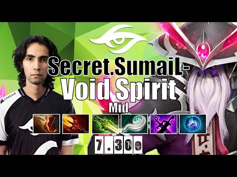 Void Spirit | Secret.SumaiL- | KING OF MID IS BACK 24 KILLS NO MERCY | 7.30e Gameplay Highlights