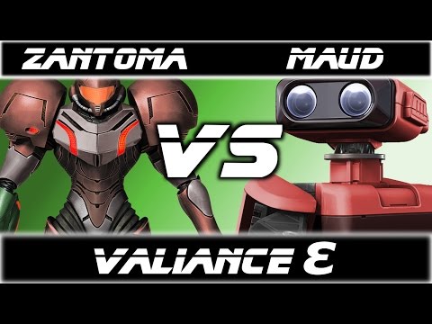 Valiance γ - Zantoma (Samus) vs.Maud (ROB) - A.Finals -  Smash 4 - Wii U