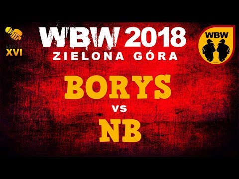 Borys 🆚 NB 🎤 WBW 2018 Zielona Góra (freestyle rap battle)