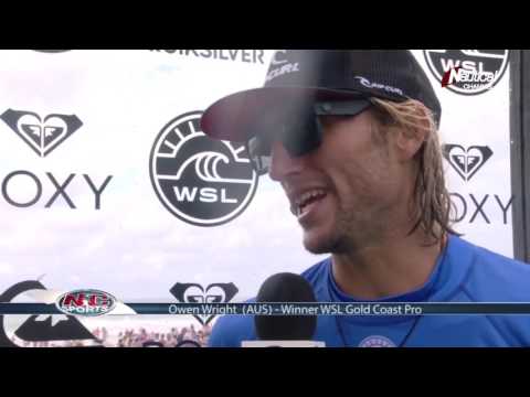 Hero stuff: Owen Wright and Stephanie Gilmore seal their comeback on the Gold Coast