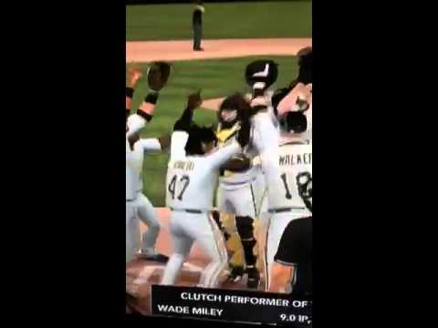 Wade Miley perfect game 2k12